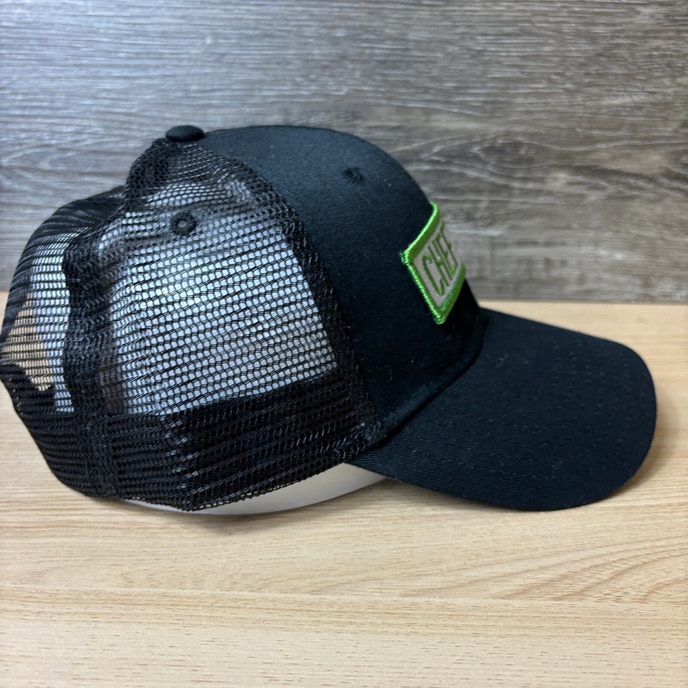 Chef Store Hat Cap Snap Back Black Green Patch Logo Adjustable‎ Mens - Picture 6 of 9